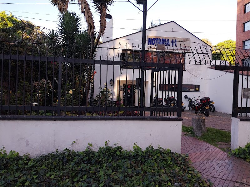 Fachada de la Notaría 11 de Bogotá