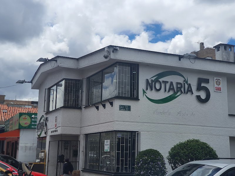 Fachada de la Notaría 56 de Bogotá