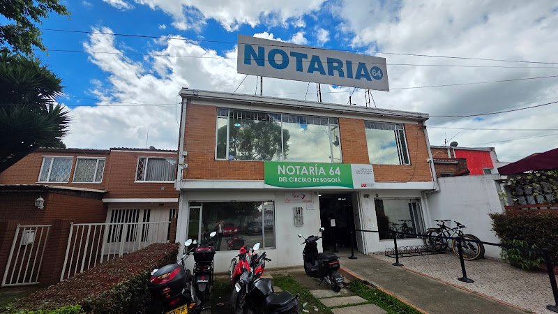 Fachada de la Notaría 64 de Bogotá